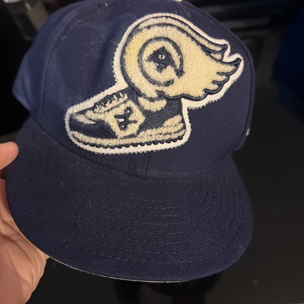 LRG TRUE HEADS LIFTED RESEARCH GROUP HAT SIZE 7 1/2 59FIFTY NEW/ERA Navy Satin